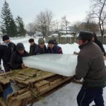 Crucea de gheaţă dintre Moldova şi Siret