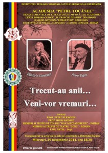 Eveniment cultural organizat de Academia „Petru Tocănel”