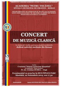 Concert de muzică clasică pentru cadrele medicale